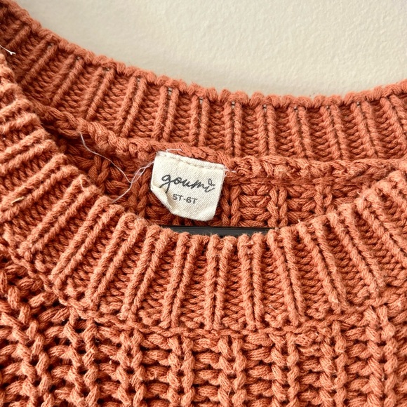 Rust Cozy Ribbed Knit Sweater - Picture 3 of 3